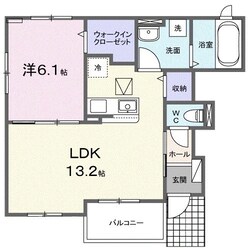 メゾン　ミモザIIの物件間取画像